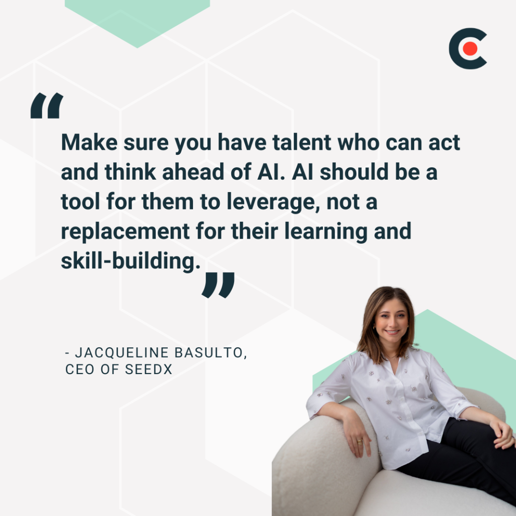 Jacqueline Basulto, CEO of SeedX. 