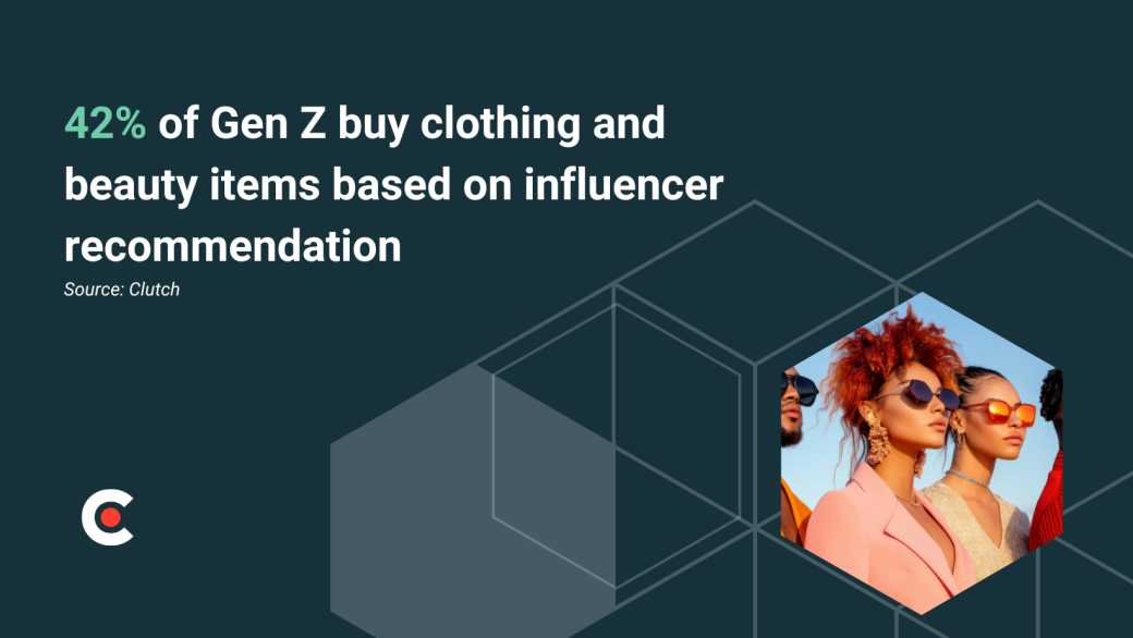 Clutch data on influencer recommendation