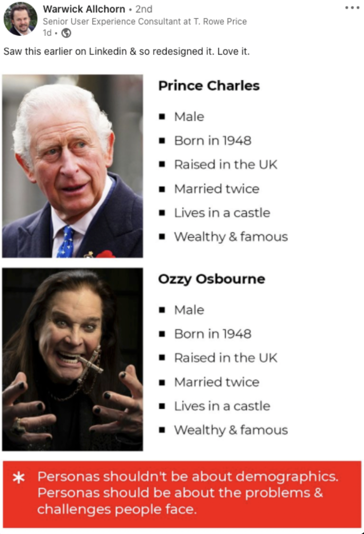 why buyer personas shouldn't focus exclusively on demographic data