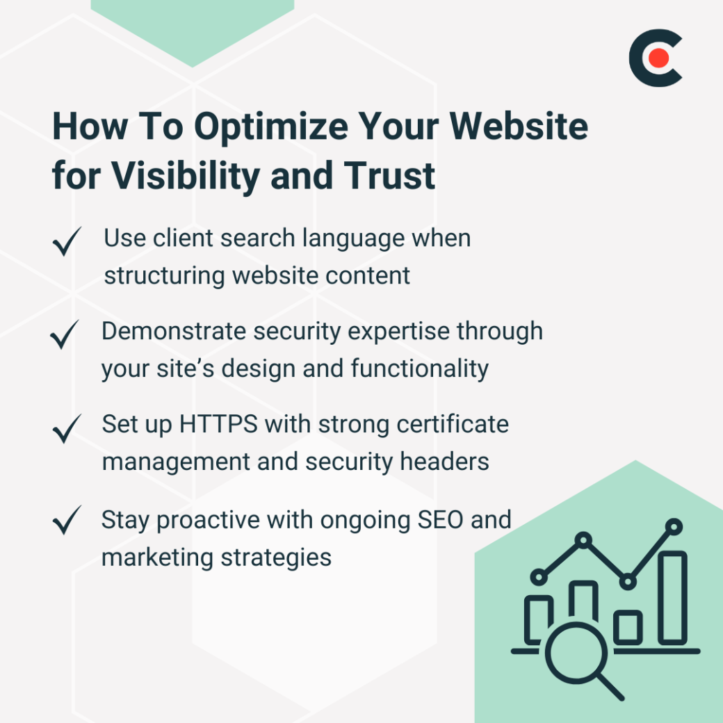 How to optimize your website for visibility and trust