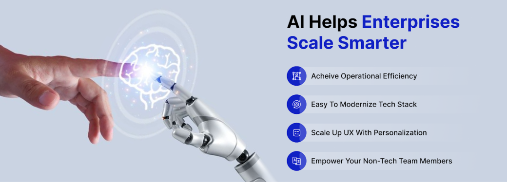 AI helps enterprises scale smarter