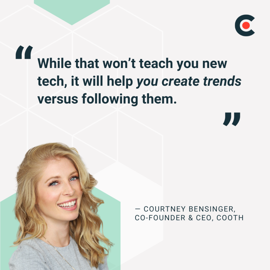 courtney bensinger quote
