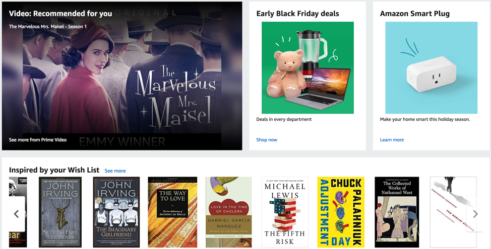 Amazon Visual Cues 2