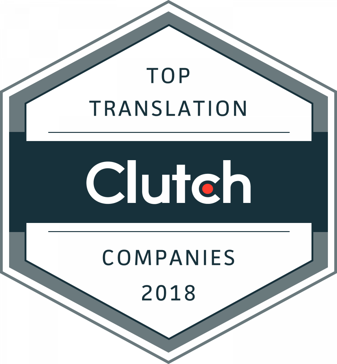 Top Translation Companies 2018 Badge