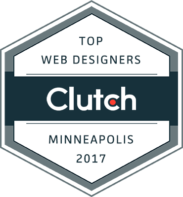 Clutch Top Web Designers Minneapolis 2017 Badge