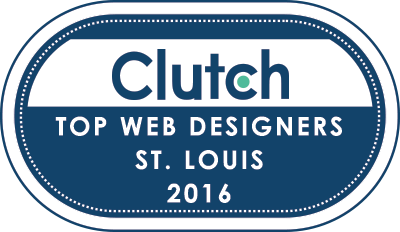 top web designers St. Louis Clutch badge