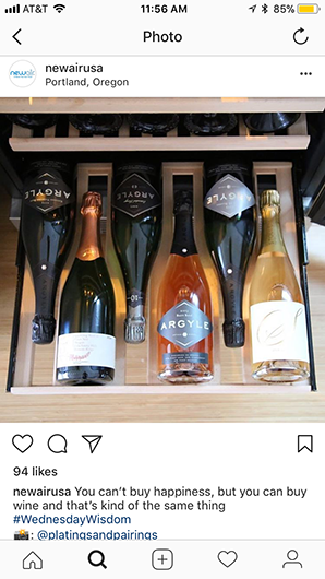 NewAir Appliances Instagram post