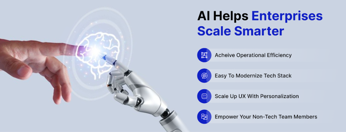 AI helps enterprises scale smarter