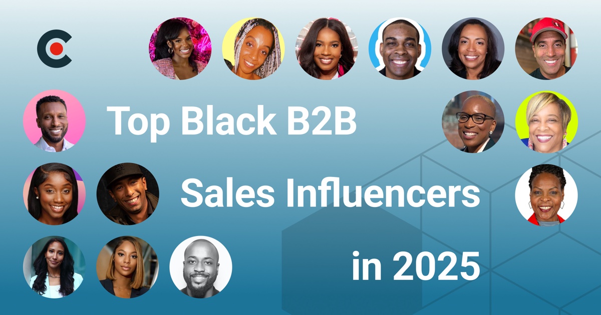 Top 15 Black B2B Sales Influencers To Follow in 2025 | Clutch.co