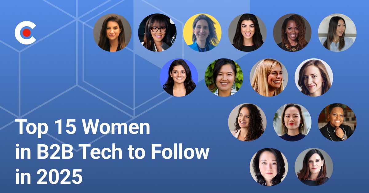 Top 15 Women in B2B Tech To Follow in 2025 | Clutch.co