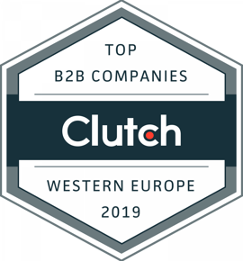 Clutch Award - Western Europe B2B Companies