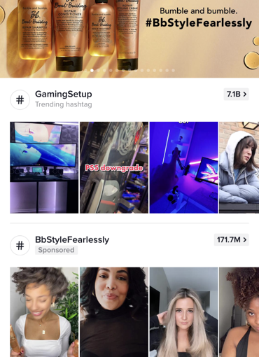Bb Style Fearlessly TikTok ads example