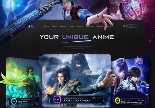 Web Development Package Example: AnimiX