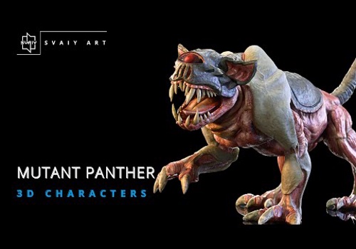 Video Production Package Example: Mutant Panther | 3D Character