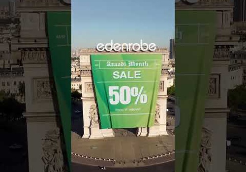 Advertising Package Example: Paris CGI | Edenrobe Azadi Sale