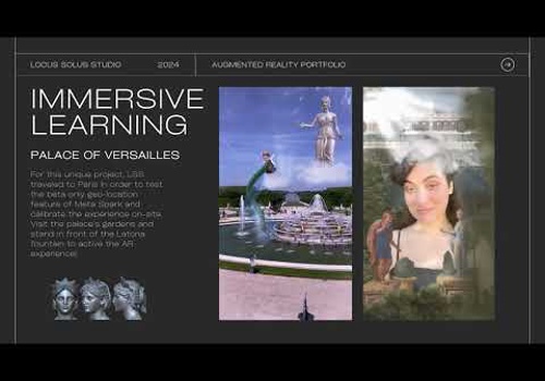 Digital Strategy Package Example: Château de Versailles - Latona Fountain