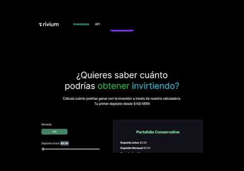 Custom Software Development Package Example: Rivium