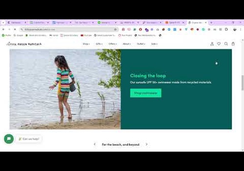 E-Commerce Development Package Example: Organic Cotton Kids Clothing Website Development