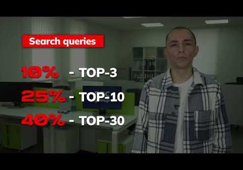 Search Engine Optimization Package Example: SEO promotion of RBC Group