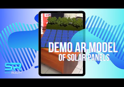 AR/VR Development Package Example: AR Model Of Solar Panels