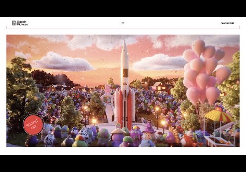 Web Design Package Example: Bubble Pictures Website