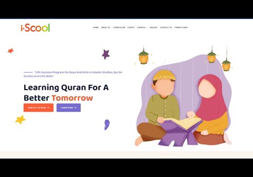 Web Design Package Example: I-Scool