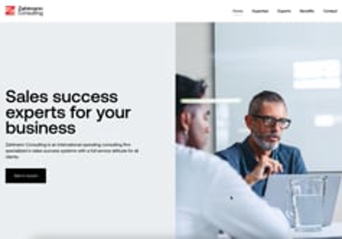 Branding Package Example: Zahlmann Consulting | Branding, Website Design