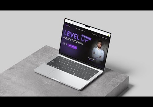 Web Design Package Example: Website for Sales Trainer Oleksandr Mukhin