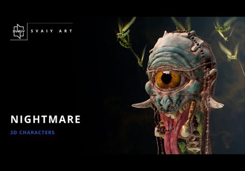 Video Production Package Example: Nightmare | 3D Character