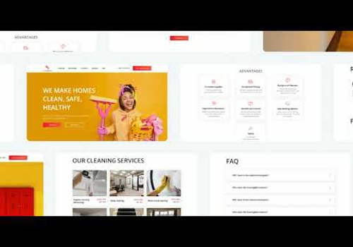 Web Development Package Example: Landing Page Development & UX/UI Design