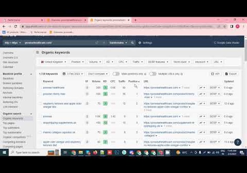 Advertising Package Example: SEO Services for Healthcare Website