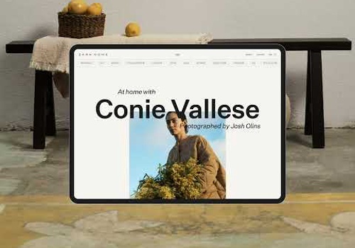 UX/UI Design Package Example: Web Design for Zara Home Website