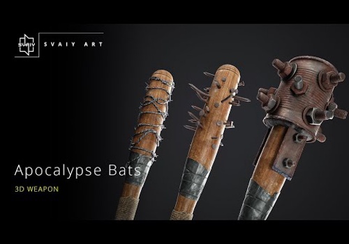 Video Production Package Example: Apocalypse Bats | 3D Weapon