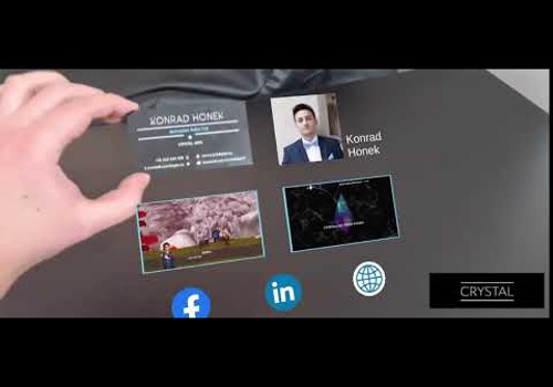 AR/VR Development Package Example: AR Business Card
