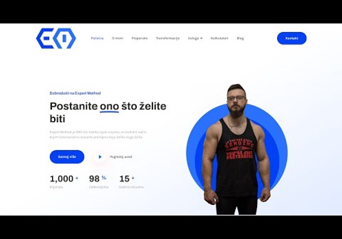 Web Design Package Example: Expert Method Website