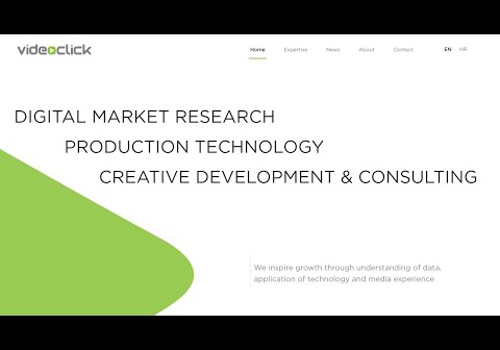 Web Design Package Example: VideoClick Website