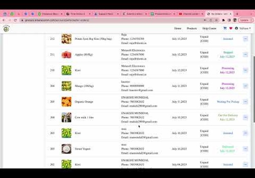 Cloud Consulting & SI Package Example: eCommerce and CRM for grocery