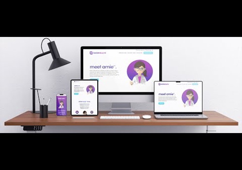 Web Design Package Example: Enhancing Healthcare with Amie, by FavorHealth