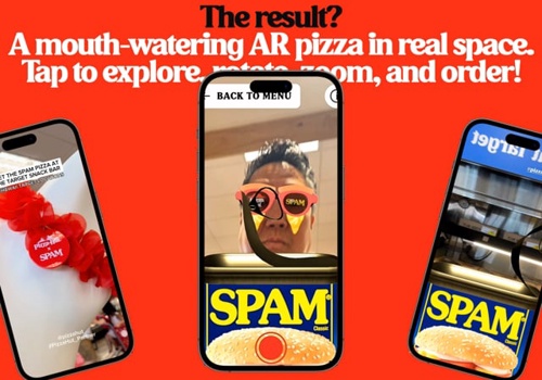 AR/VR Development Package Example: Pizza Hut AR Experience