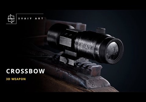 Video Production Package Example: Apocalypse Crossbow | 3D Weapons