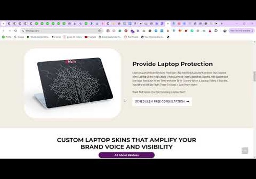 Web Development Package Example: Elementor site developement