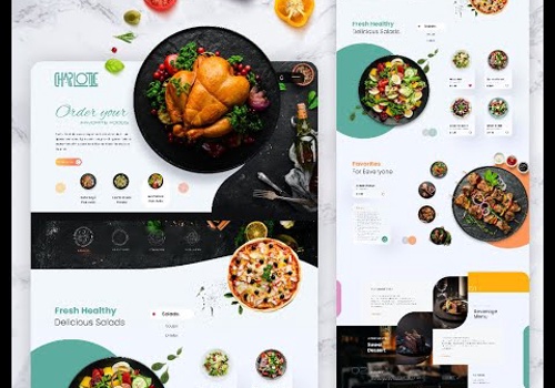 Web Development Package Example: CHARLOTTE Interactive Restaurant