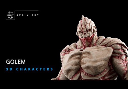 Video Production Package Example: Golem | 3D Character