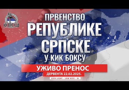 Social Media Marketing Package Example: Prvenstvo RS u Kik Boksu - Derventa 22.02.2025.