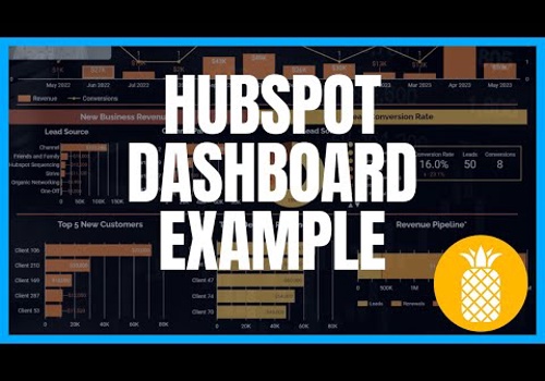 BI & Big Data Consulting & SI Package Example: Hubspot Sales Funnel Dashboard