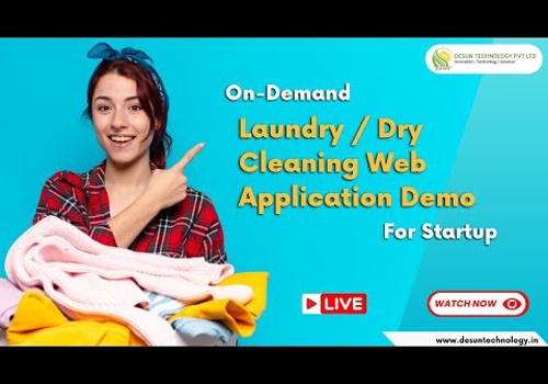 Mobile App Development Package Example: OnDemand Laundry Booking Android and iOS App