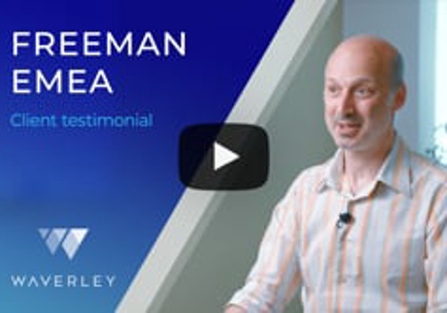 Cloud Consulting & SI Package Example: Client Testimonial by Freeman EMEA