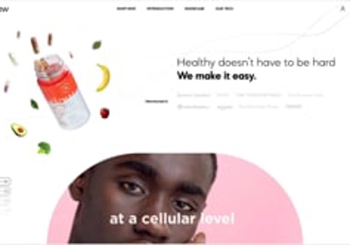 UX/UI Design Package Example: A Product Launch Landing Page Design