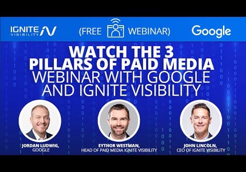 Pay Per Click Package Example: Paid Media Webinar With Google