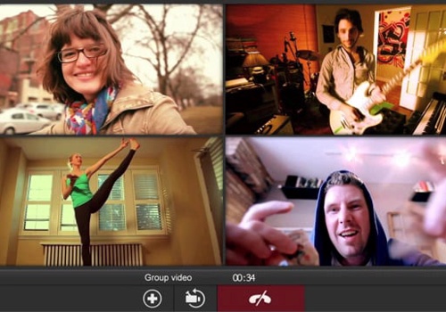 Video Production Package Example: Fring 4-way Video Chat promo video